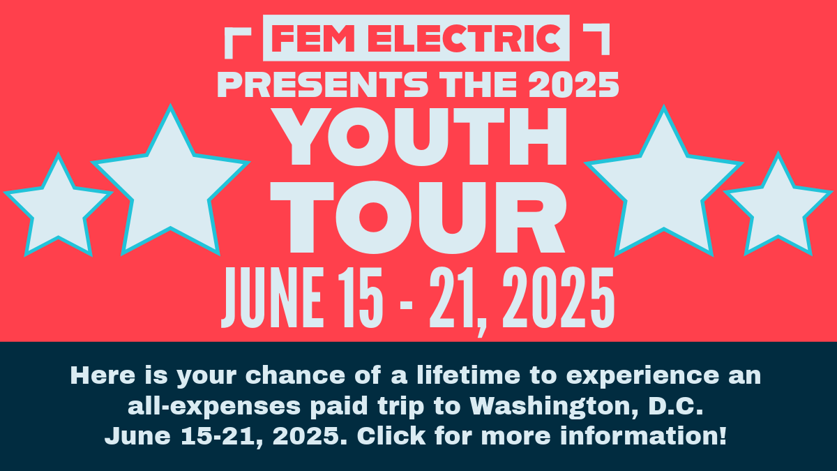 2025 Youth Tour - Click for more info!