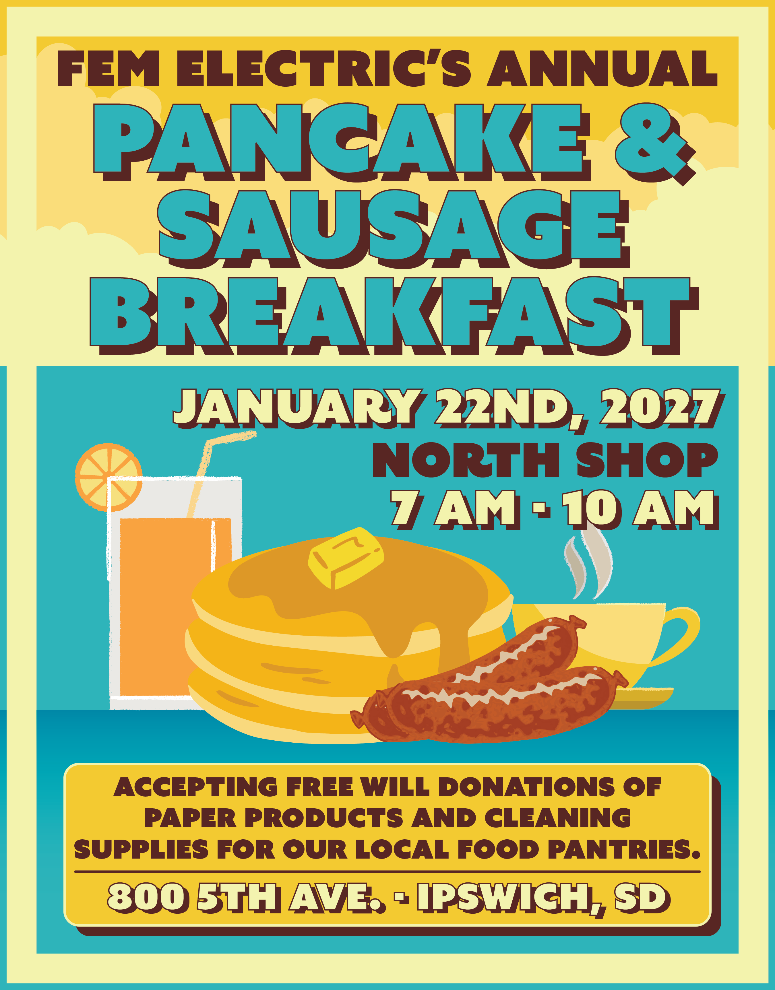 2027 Pancake Breakfast Flyer